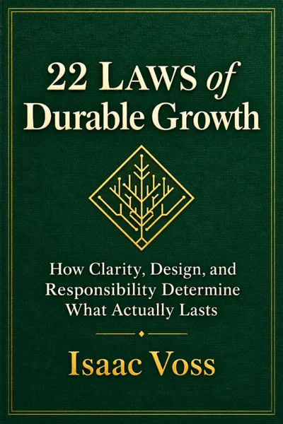 Cover of 22 Laws of Durable Growth by Isaac Voss
