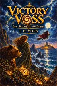 Cover of Victory Voss: Bear, Broomstick, and Buttons by I.B. Voss
