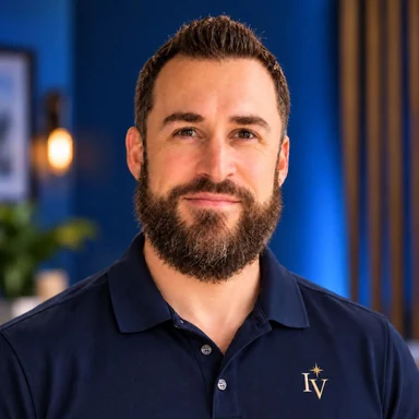 Portrait of Isaac Voss, technology founder and restoration-growth specialist